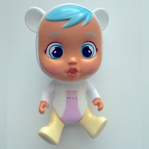 4” Cry Babies Magic Tears Icy World Keep Me Warm Mini Kristal